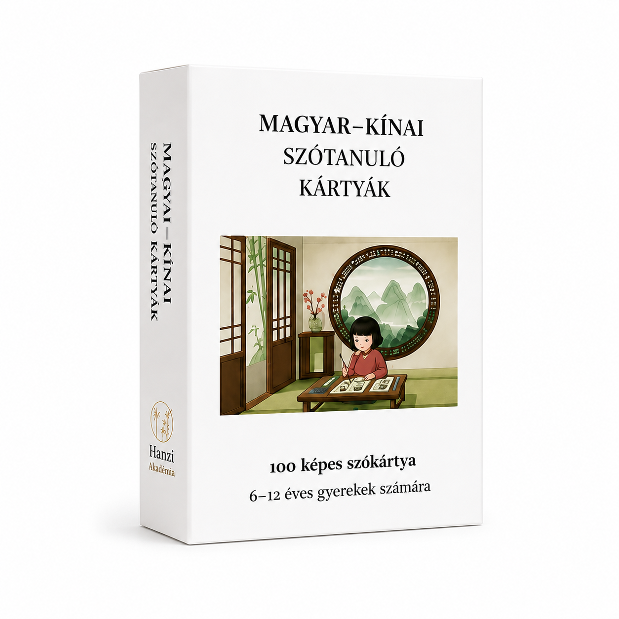 Magyar-kínai szótanuló kártyák